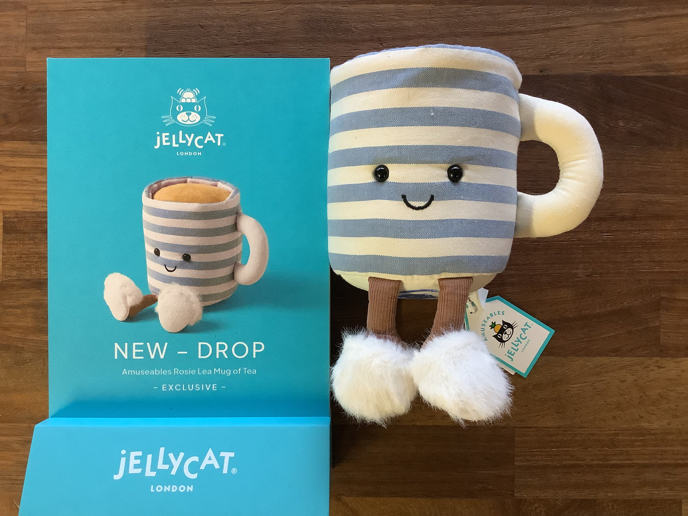 Jellycat Amuseables Rosie Lea Mug of Tea