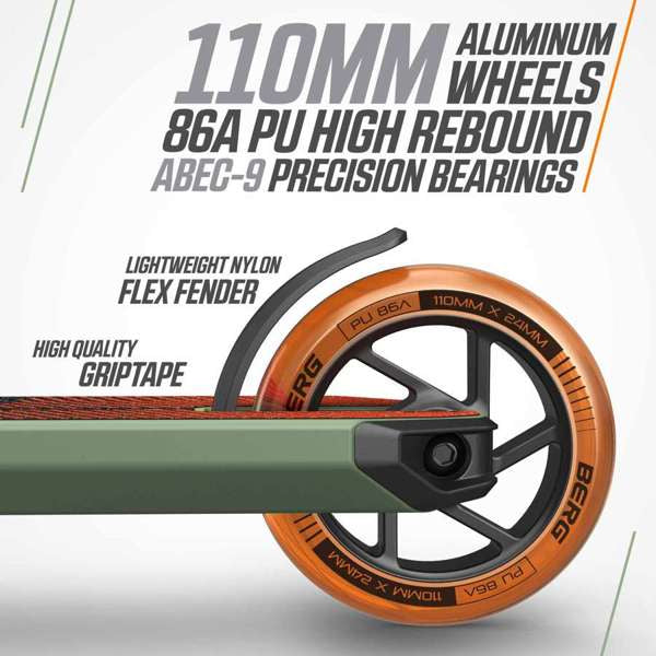 BERG Proxus X1 Green / Orange