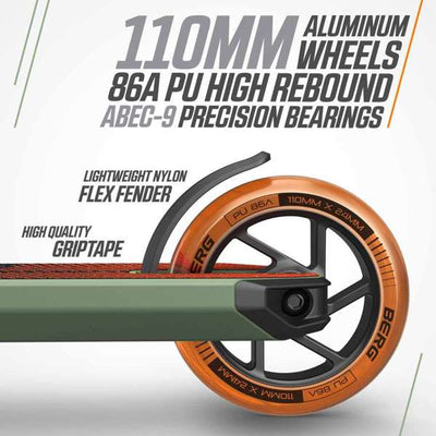 BERG Proxus X1 Green / Orange