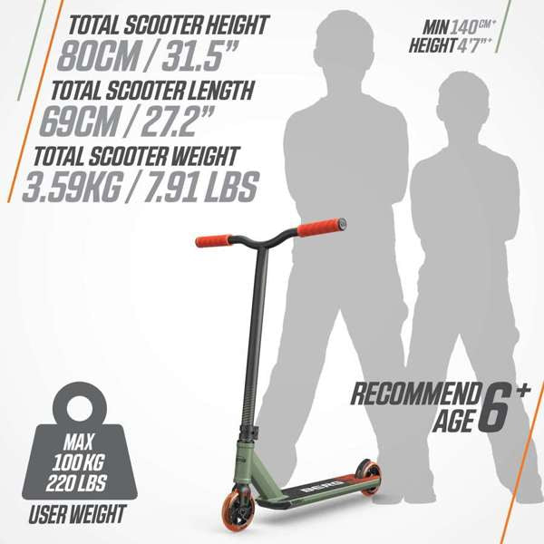 BERG Proxus X1 Green / Orange