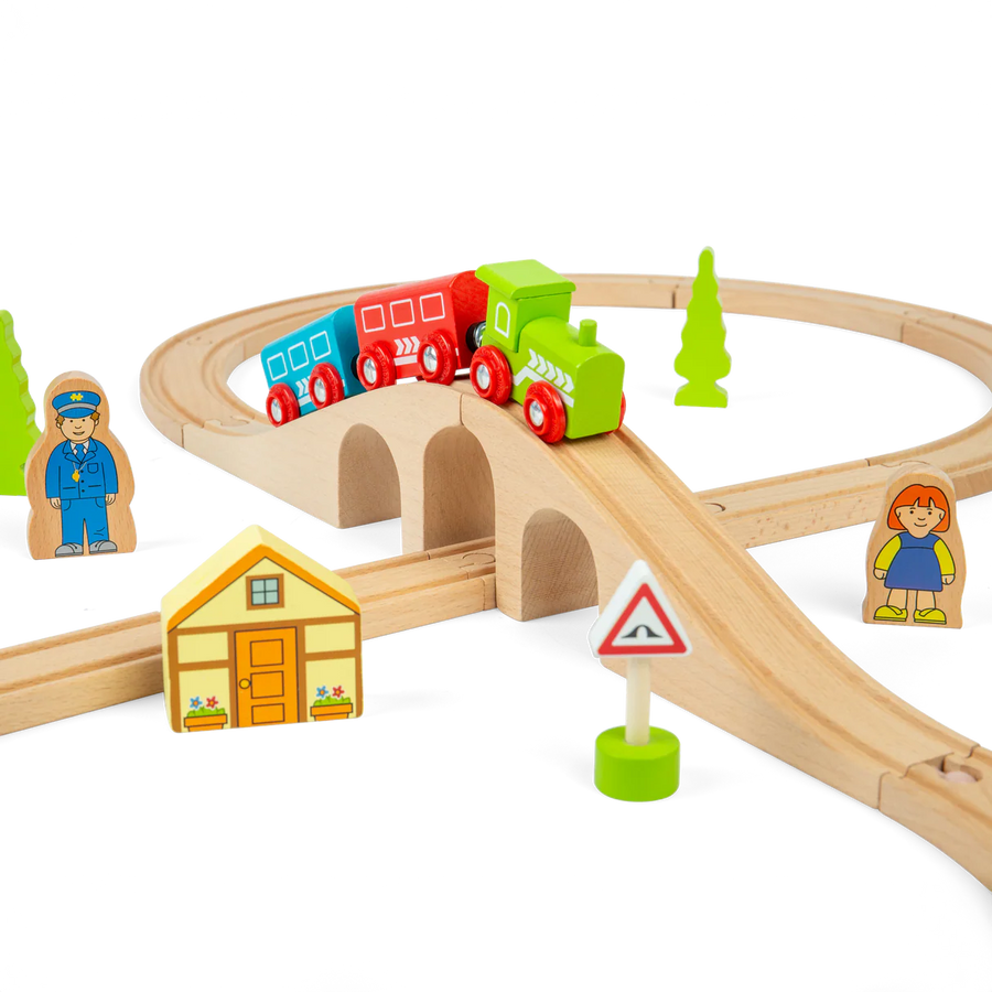 Bigjigs Figure of Eight Train Set