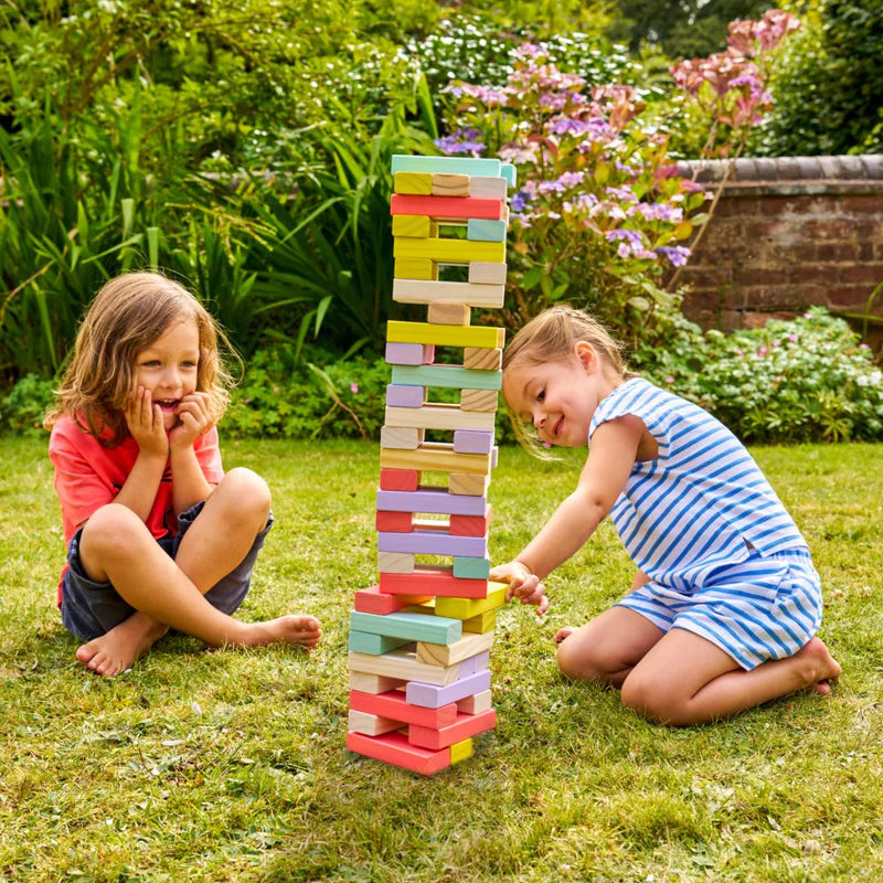 TP Toys Giant Wooden Tumble Tower