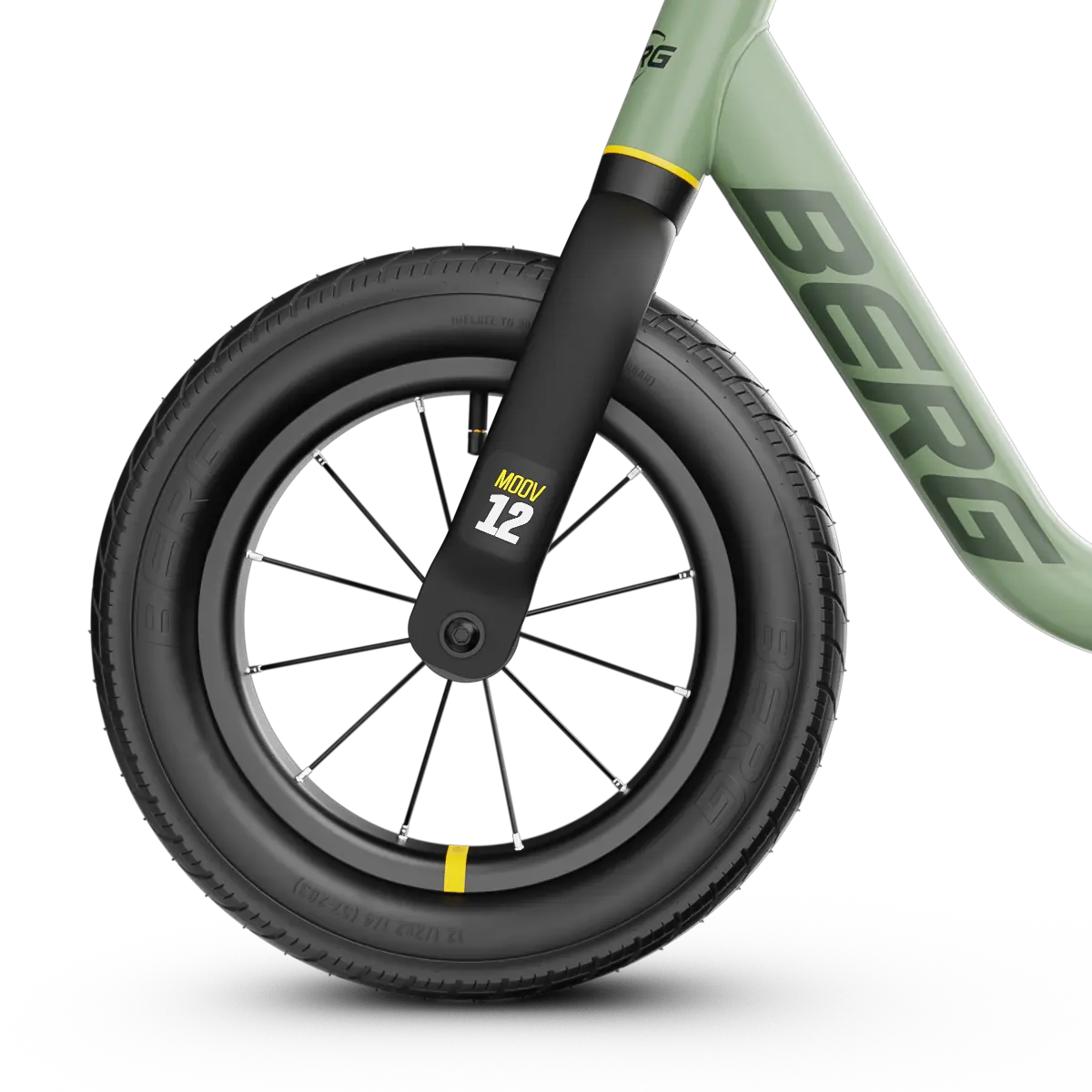 BERG MOOV 12 BALANCE BIKE: Sage Green