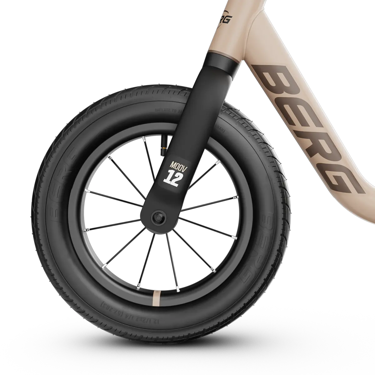 BERG MOOV 12 BALANCE BIKE: Sand Beige