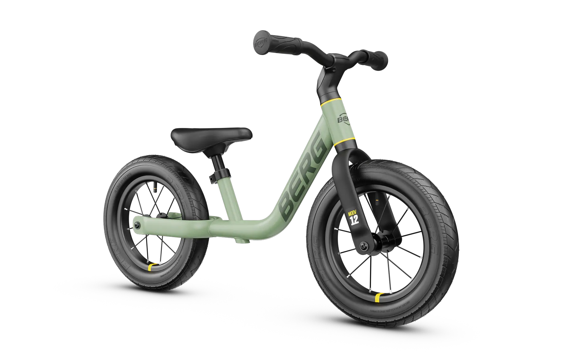 BERG MOOV 12 BALANCE BIKE: Sage Green