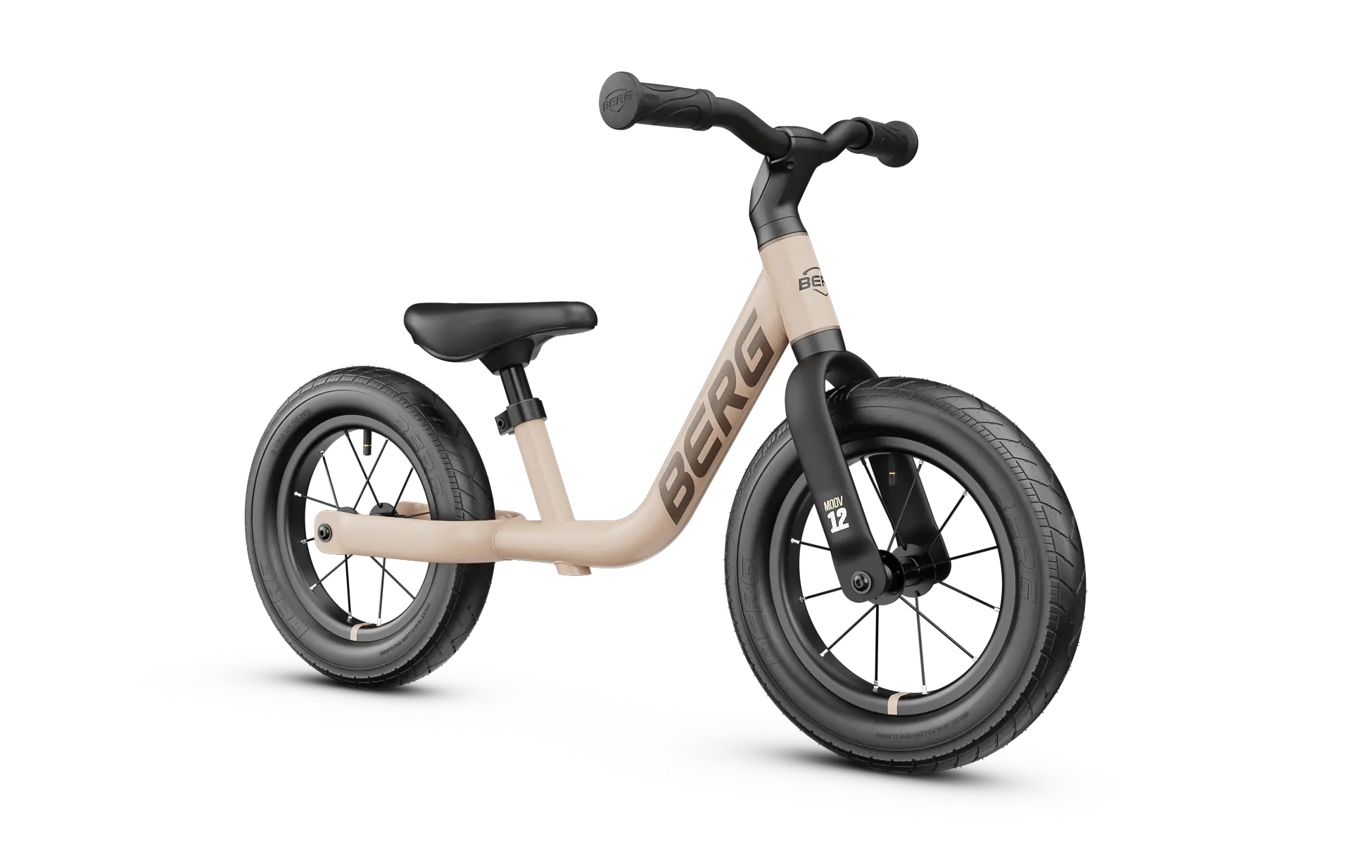 BERG MOOV 12 BALANCE BIKE: Sand Beige