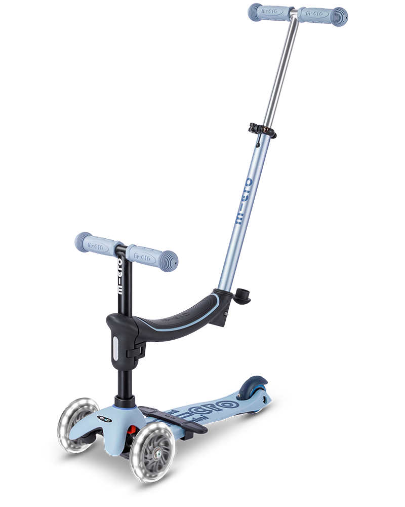 MINI2GROW DELUXE LED 2.0 MICRO SCOOTER (OCEAN SLATE)
