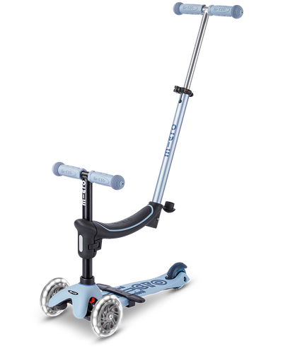 MINI2GROW DELUXE LED 2.0 MICRO SCOOTER (OCEAN SLATE)
