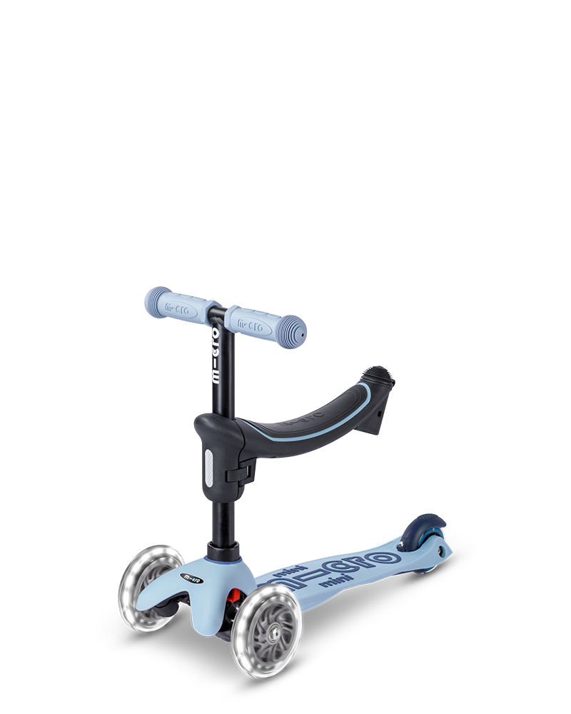 MINI2GROW DELUXE LED 2.0 MICRO SCOOTER (OCEAN SLATE)