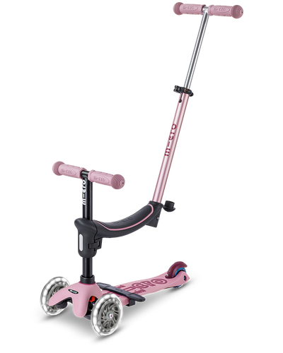 MINI2GROW DELUXE LED 2.0 MICRO SCOOTER (DUSTY ROSE)