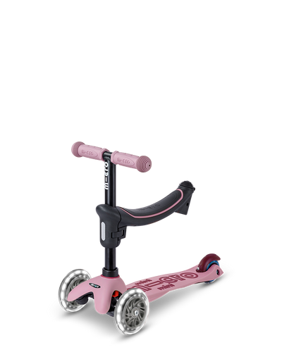 MINI2GROW DELUXE LED 2.0 MICRO SCOOTER (DUSTY ROSE)
