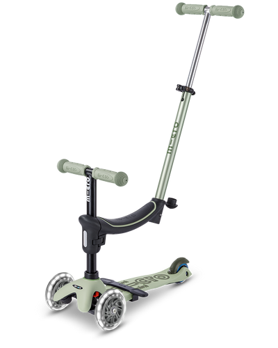 MINI2GROW DELUXE LED 2.0 MICRO SCOOTER (OLIVE SAGE)