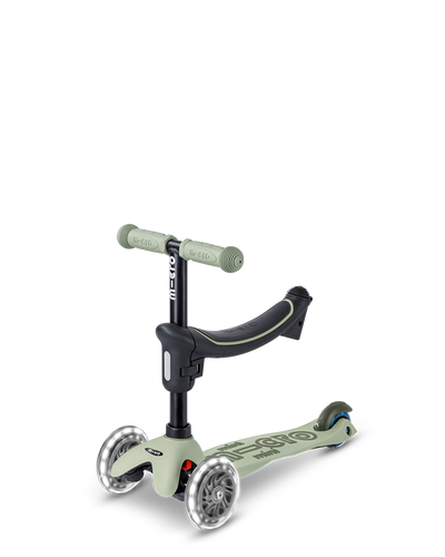 MINI2GROW DELUXE LED 2.0 MICRO SCOOTER (OLIVE SAGE)