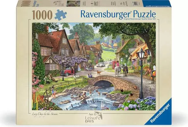 Ravensburger, Leisure Days- By the Stream, 1000pc Jigsaw Puzzle