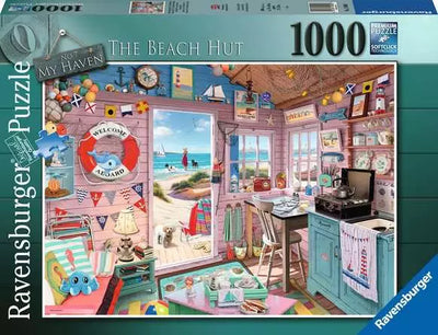 Ravensburger: My Haven No 7 - The Beach Hut, 1000pc Jigsaw Puzzle