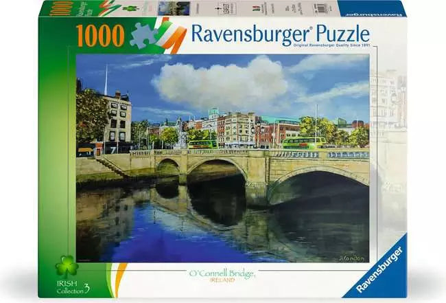 Ravensburger, O’Connell Bridge Dublin, 1000pc Jigsaw Puzzle