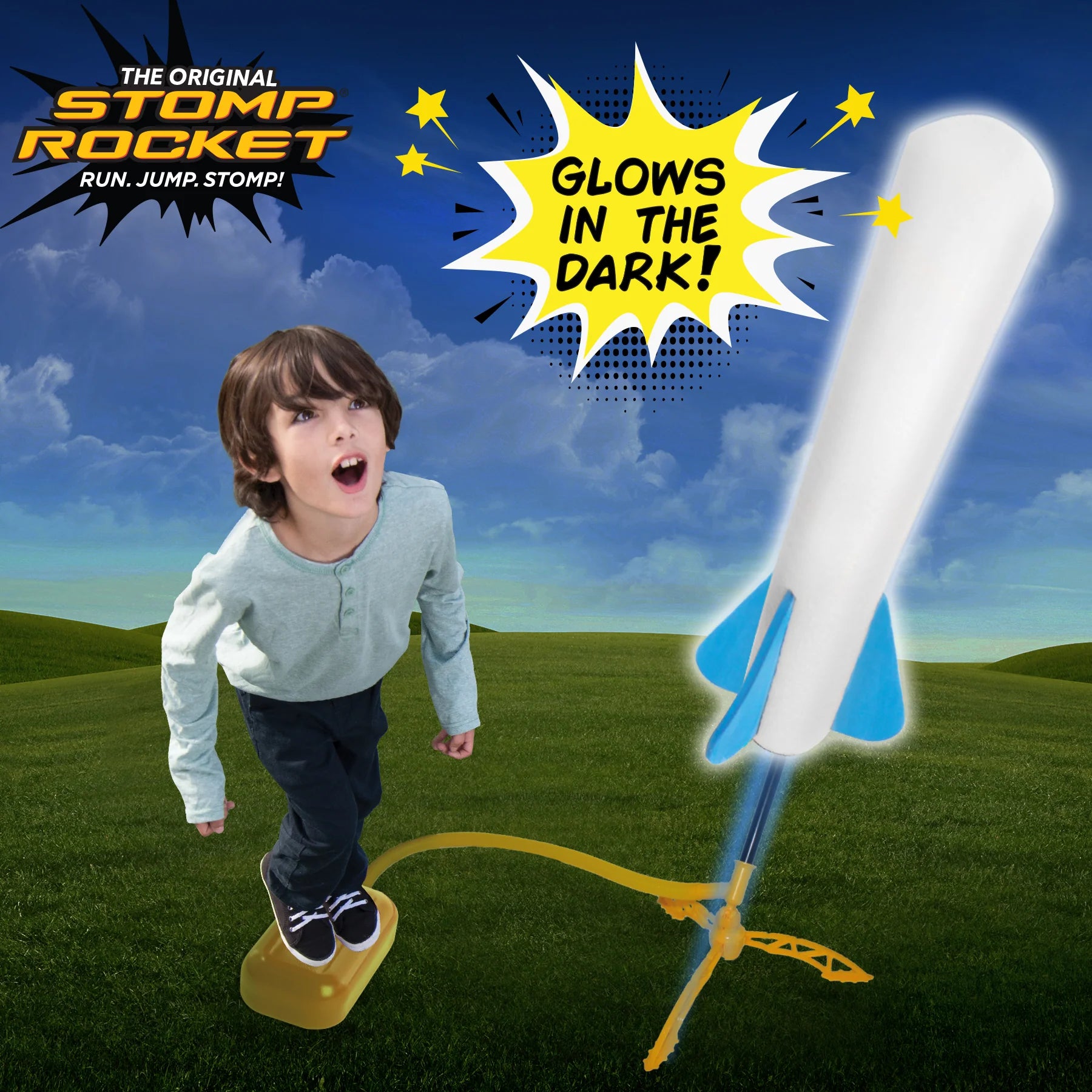 STOMP ROCKET JR GLOW Nimble Fingers