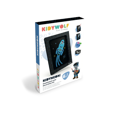 KIDYNEON ILLUMINATED WALL DECORATION MULTI PACK
