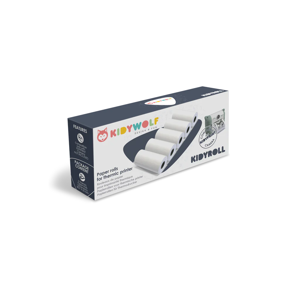 KIDYROLL Classic paper refill for KIDYPRINT