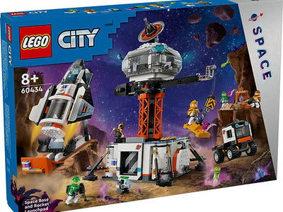 Lego City Space Base and Rocket Launchpad 60434