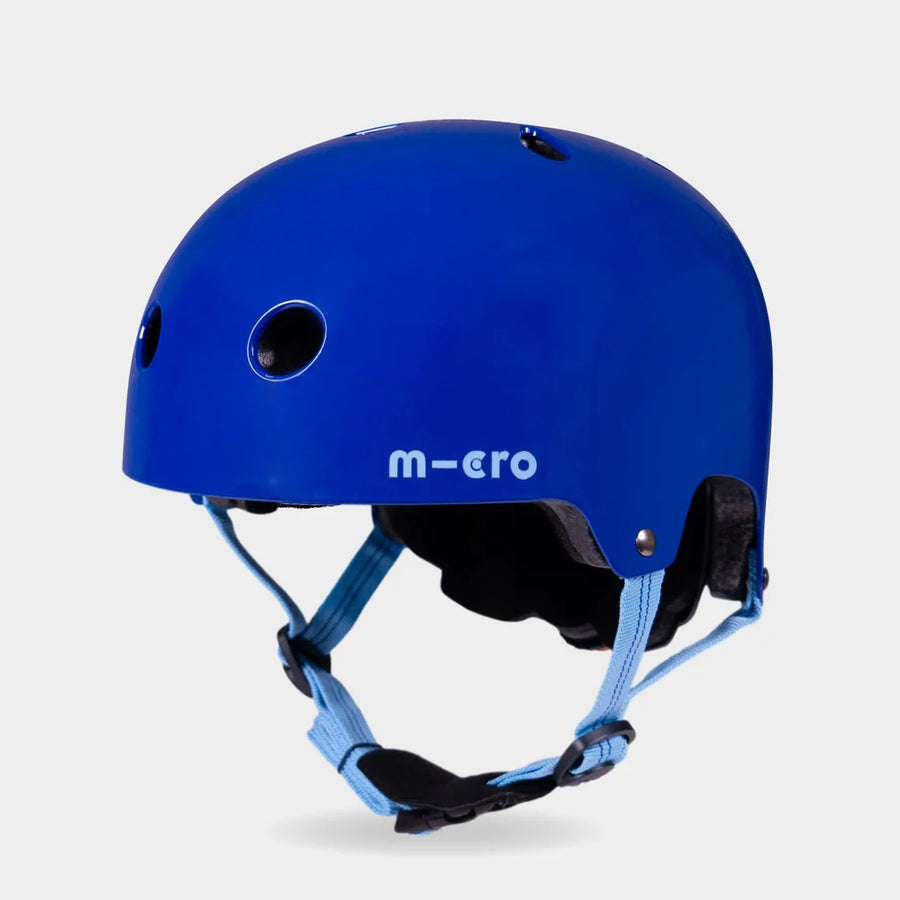 MICRO DELUXE HELMET GLOSSY BLUE