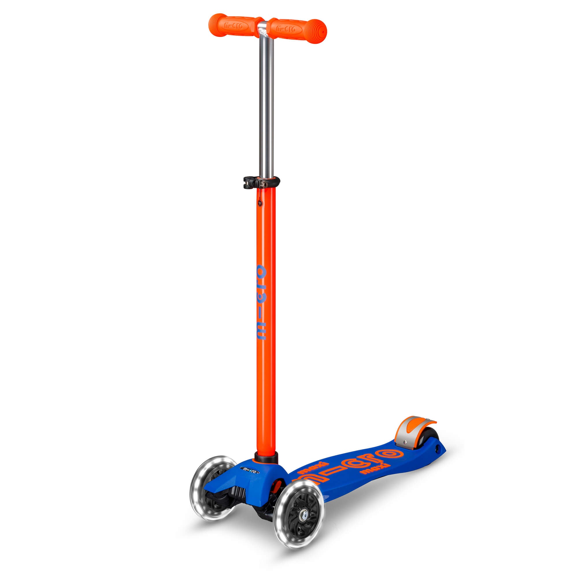 Maxi Micro LED Deluxe Scooter (Neon Orange)