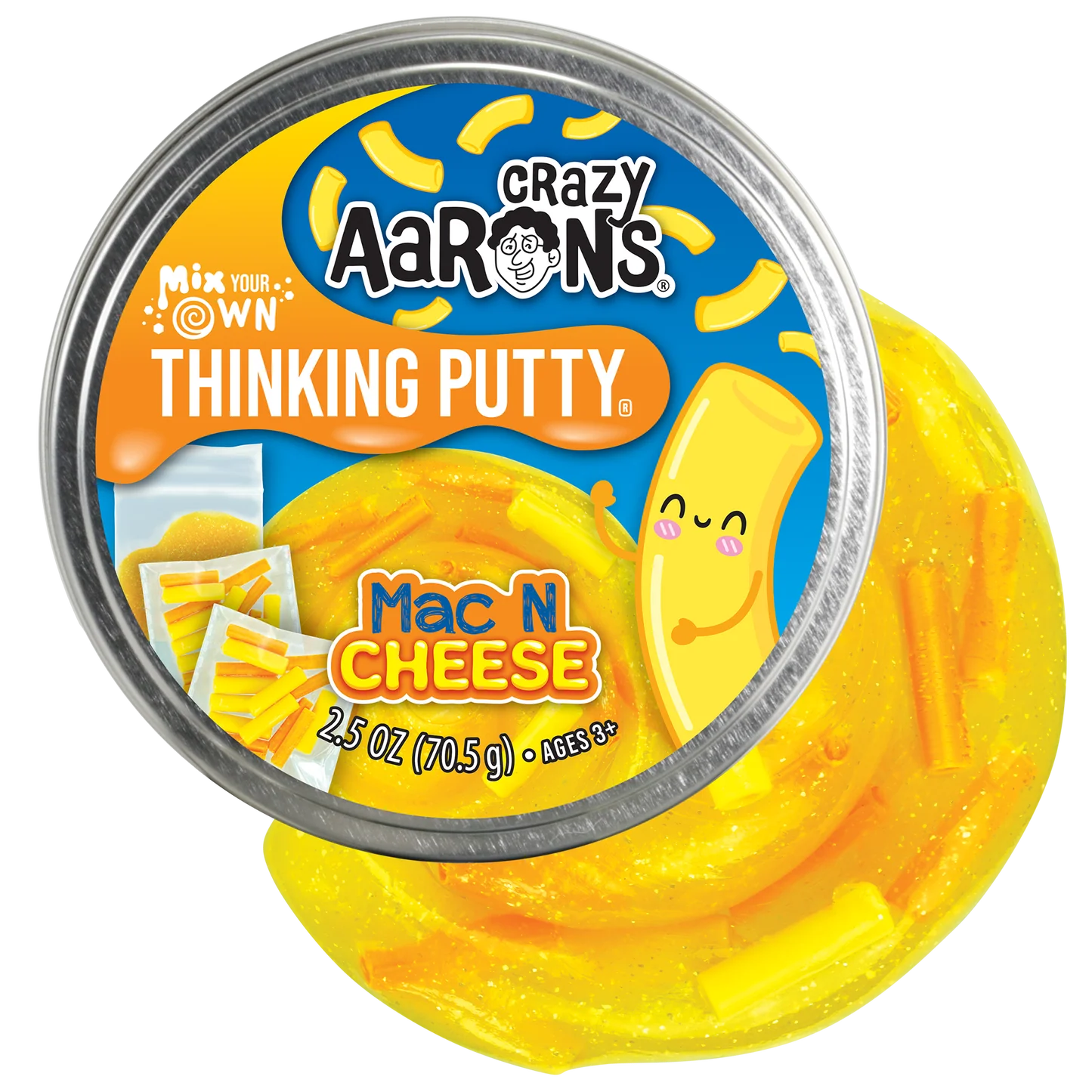 Crazy Aaron's Putty: Mac & Cheese - Mix It