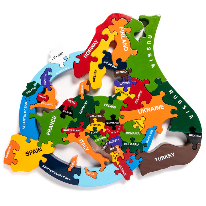 Map of Europe Jigsaw Puzzle