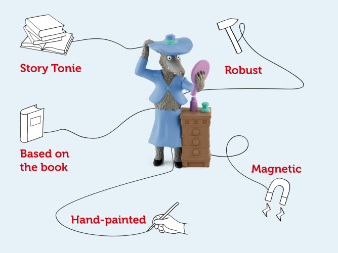 Audio Character For Toniebox: Revolting Rhymes and Dirty Beasts