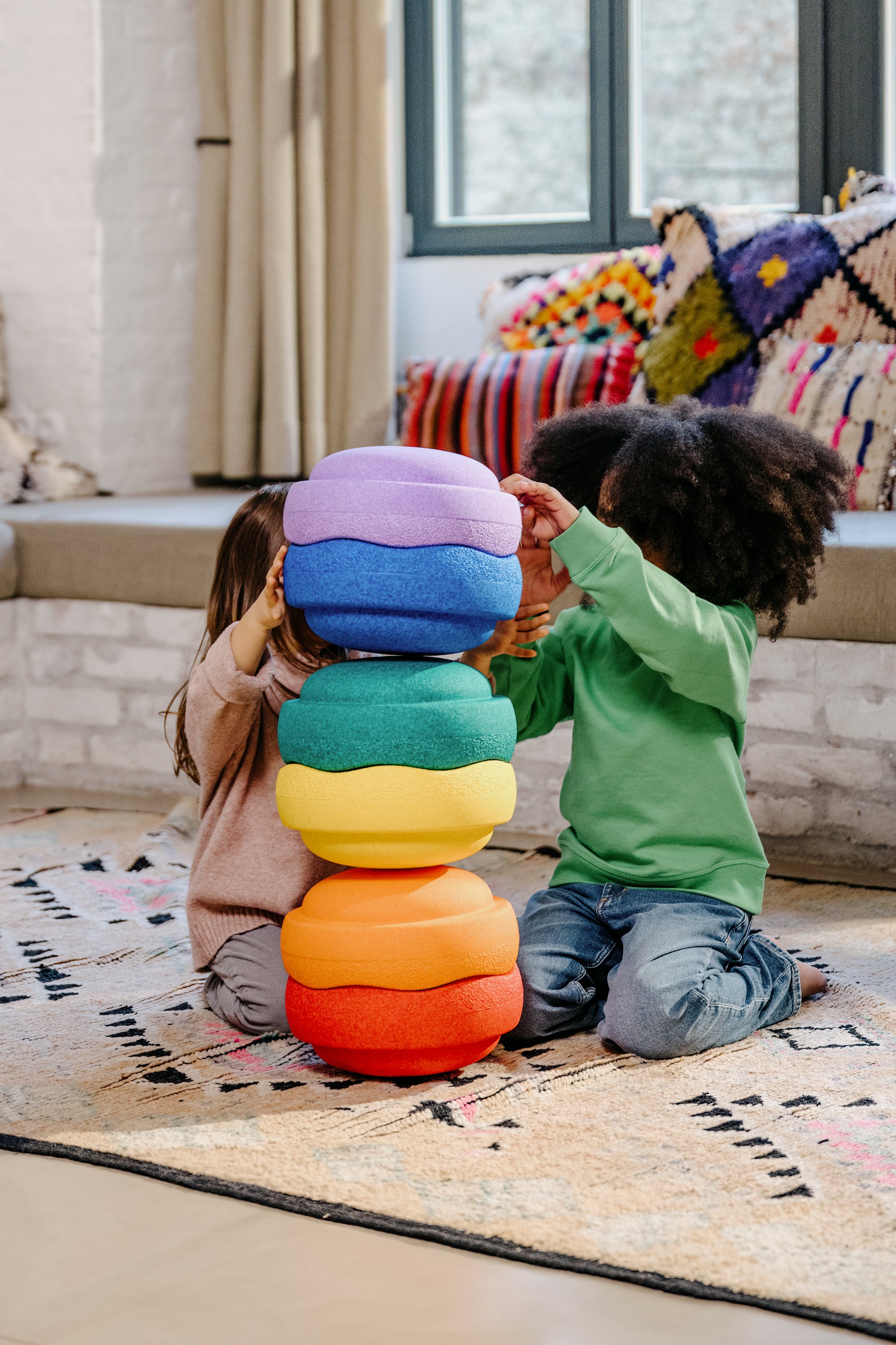 Stapelstein Original Rainbow Set