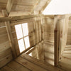 TP Toys Loft Wooden Playhouse with Ripple 7ft Slide (DELIVERY USUALLY WITHIN 2-4 WEEKS)