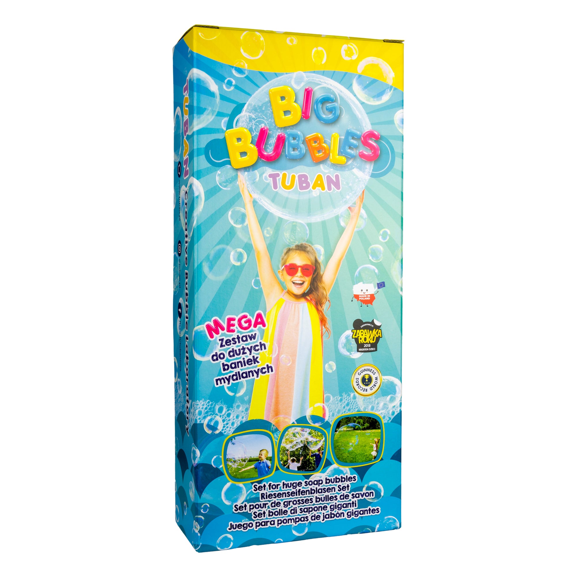 TUBAN MEGA SET OF BIG BUBBLES