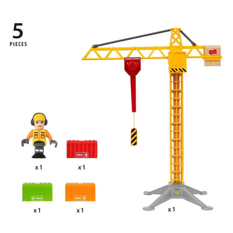 Brio Light Up Construction Crane