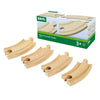 BRIO Short Curved Tracks