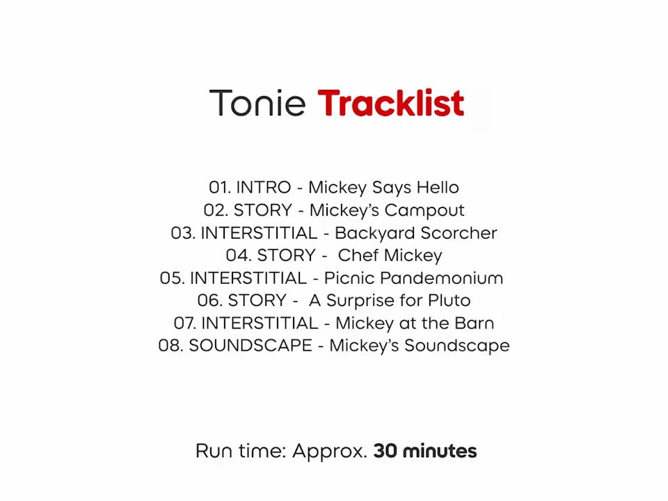 Disney Micky Mouse Cuddle Tonie