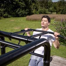 BERG PlayBase Accessories Sports Bundle (dip bar + fitness rope + pull-up bar)