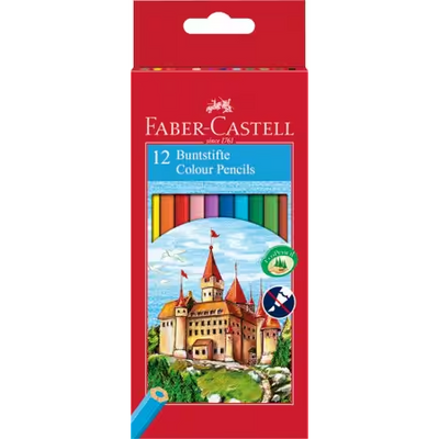 Faber Castell 12 Colour Pencils