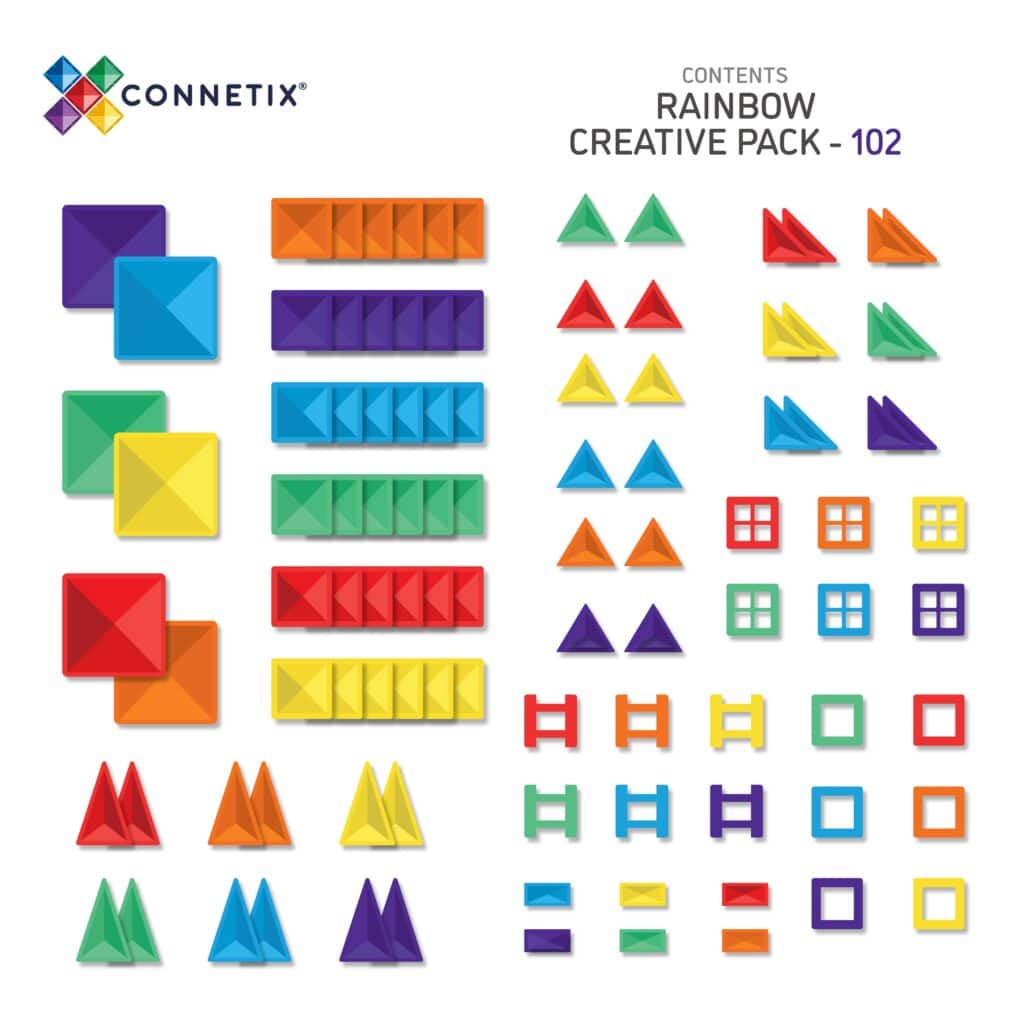 Connetix 102 Piece Creative Pack