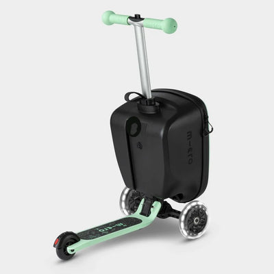 Mini Micro Scooter With Suitcase & Light up Wheels: Mint (DELIVERY / COLLECTION WITHIN 3-5 DAYS OF ORDER)