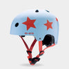 MICRO Printed Helmet: Blue Stars