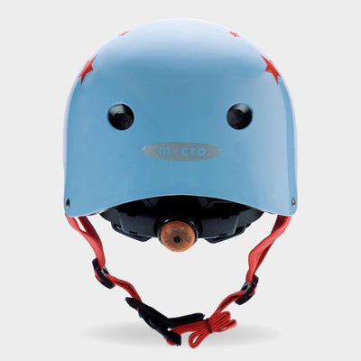 MICRO Printed Helmet: Blue Stars