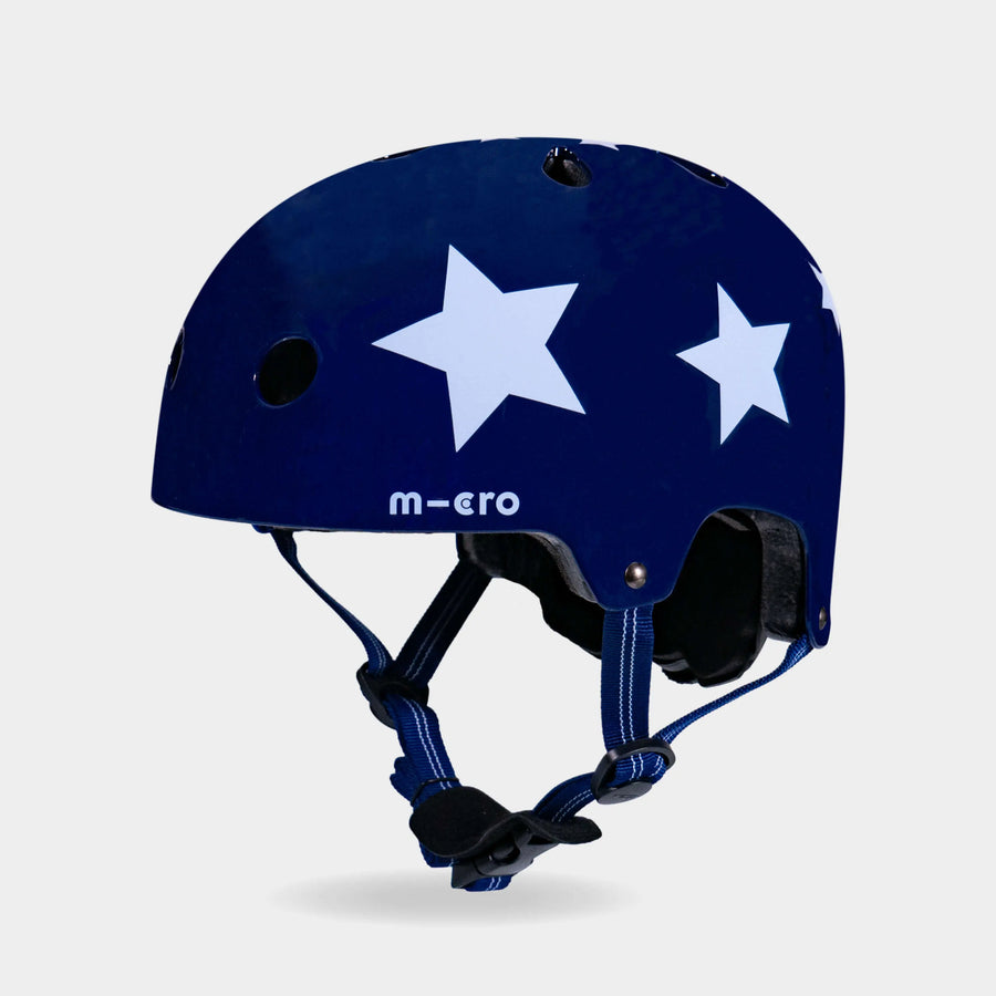 MICRO Printed Helmet: Navy Stars