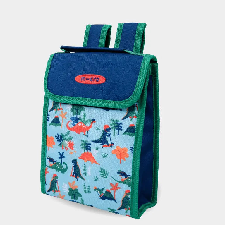 MICRO ECO LUNCH BAG: DINO (VELCRO)