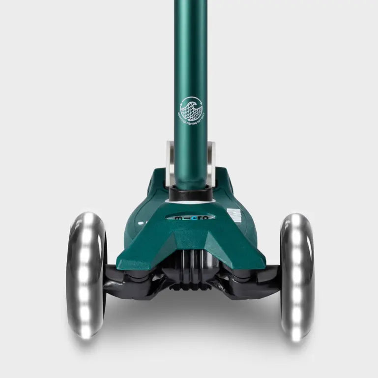 Maxi Micro Eco Deluxe LED Scooter (Green)
