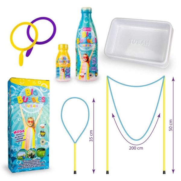 TUBAN MEGA SET OF BIG BUBBLES