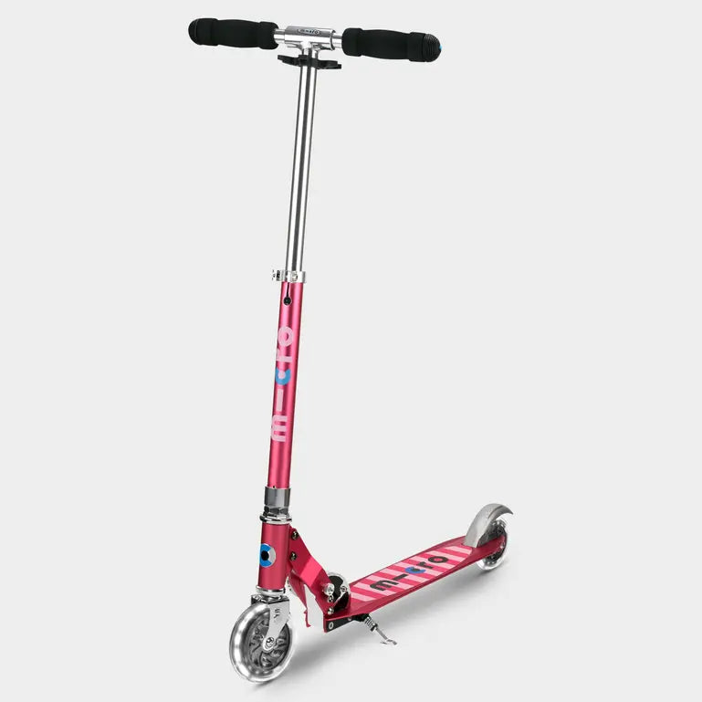 Micro Sprite LED Scooter (Pink Stripe)