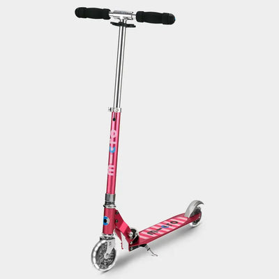 Micro Sprite LED Scooter (Pink Stripe)