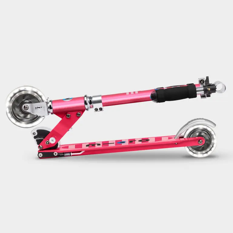 Micro Sprite LED Scooter (Pink Stripe)