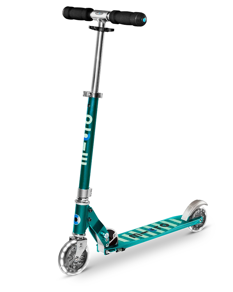Micro Sprite LED Scooter (Petrol Stripe)