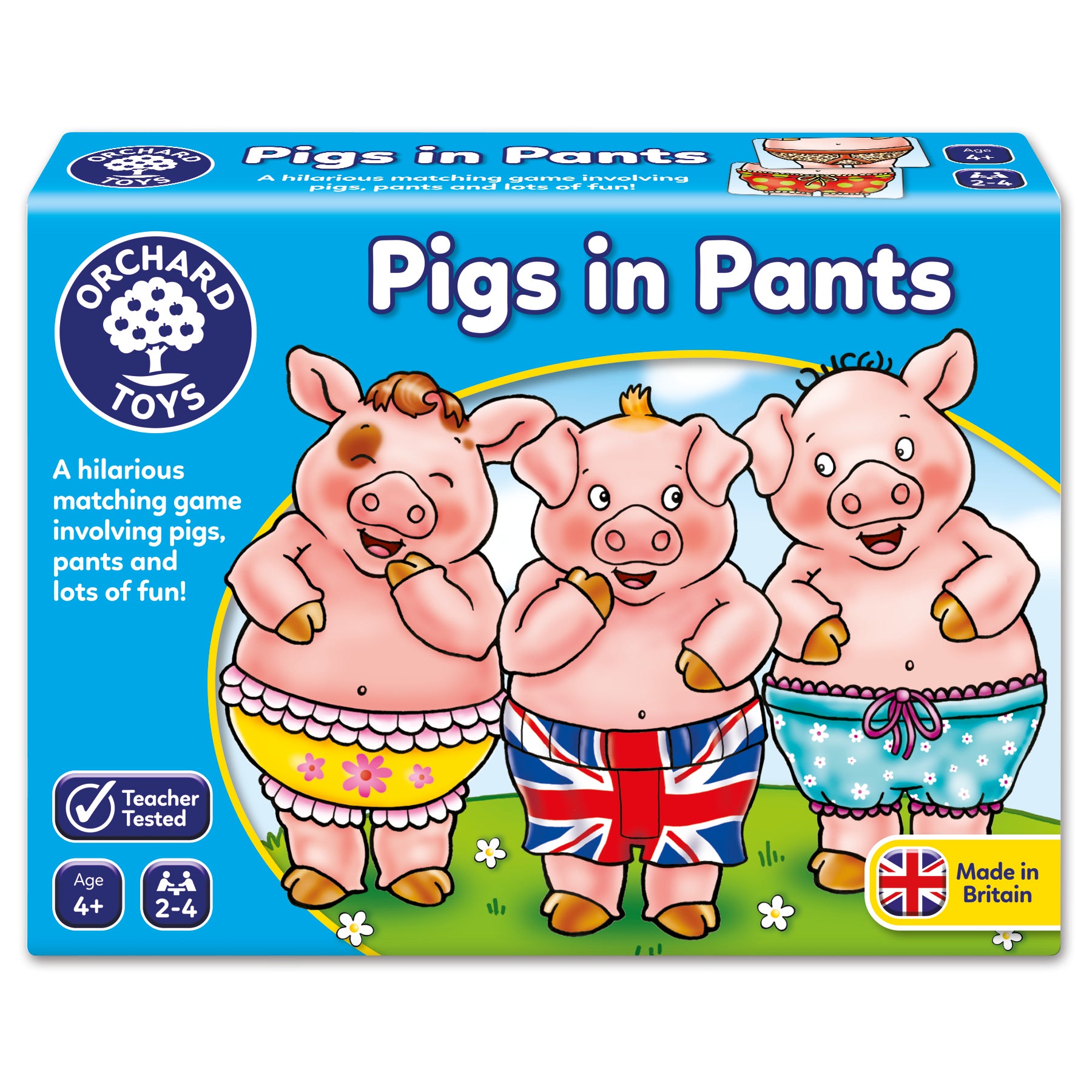 Orchard Toys Pigs in Pants Game - Nimble Fingers Orchard Toys Pigs in Pants Game - Nimble Fingers